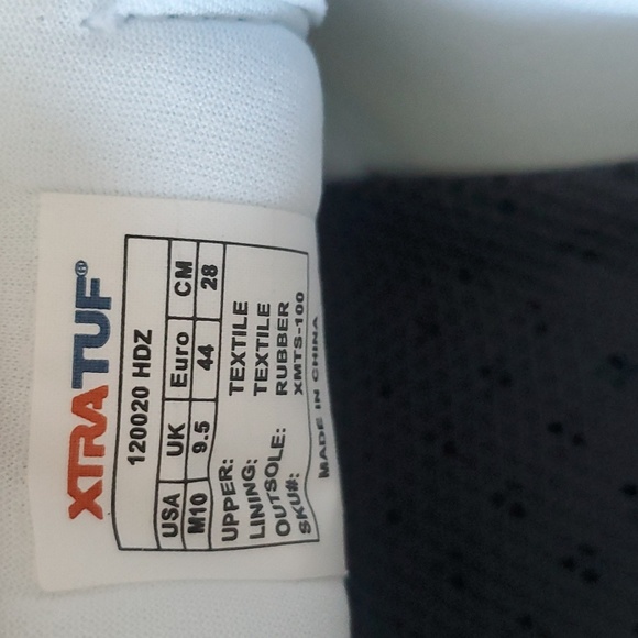 XTRATUF  TOPWATER MENS WHITE SLIP ON - Picture 10 of 10